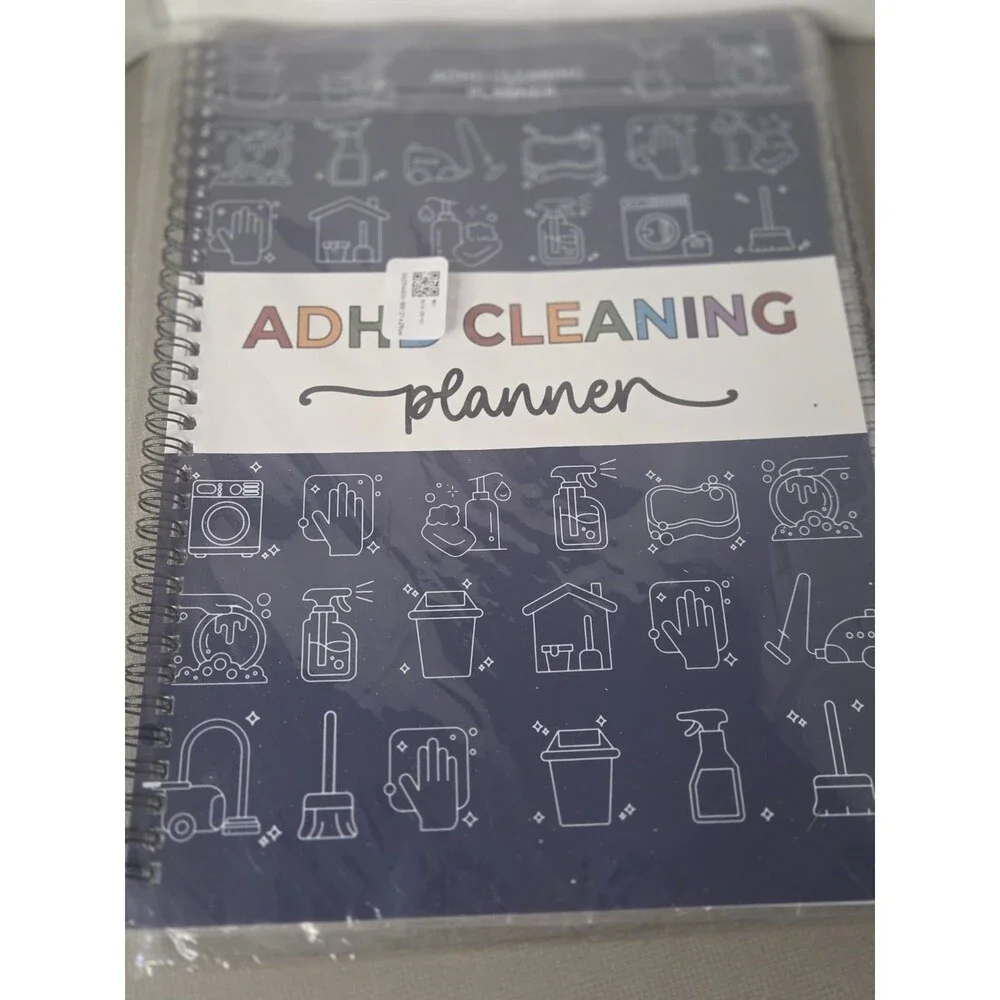 PGJ ADHD Cleaning Planner for Adults ? Undated Home Organizer & Chores Checklist